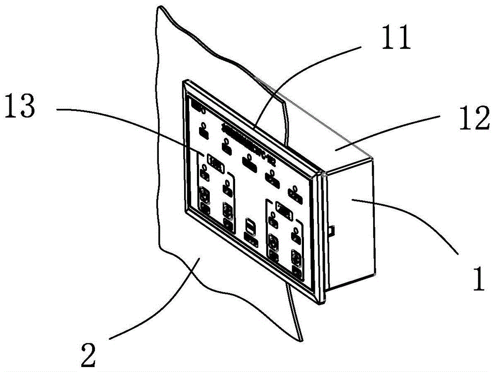 仪表仪器的防水结构的制作方法