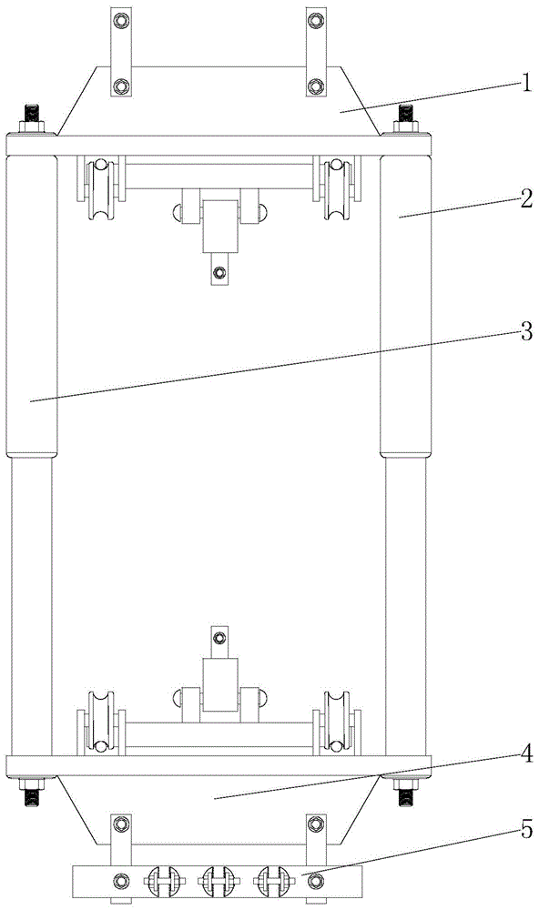 一种1000kV线路耐张整串绝缘子更换工具的制作方法