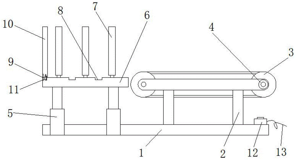 一种瓦楞纸分垛装置的制作方法
