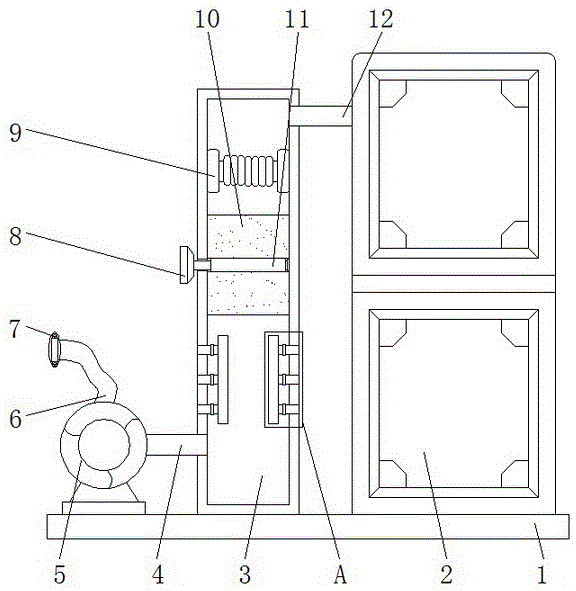 成型机用导流冷凝式蒸汽回收装置的制作方法