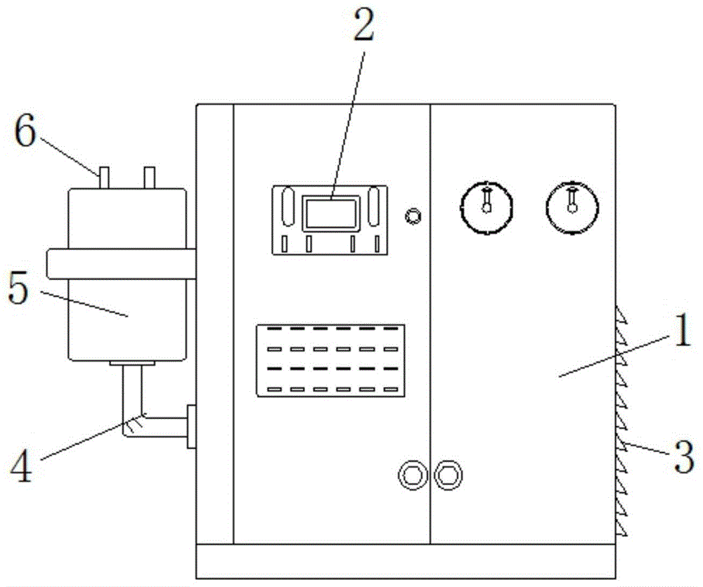 一种气体压缩机用空气进气干燥装置的制作方法