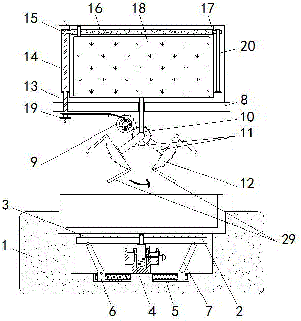 一种基于BIM的节能建筑防水涂料用防水性能检测设备的制作方法