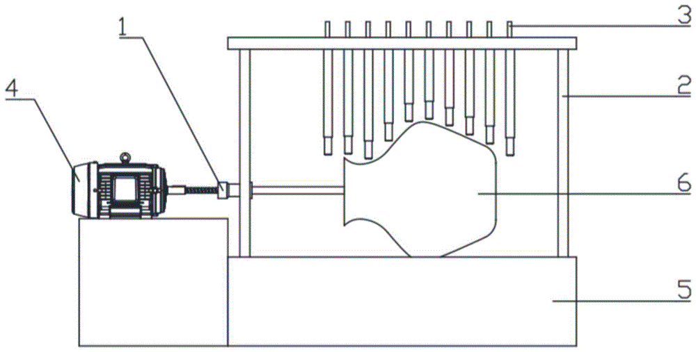 彝族漆器木胎加工装置的制作方法