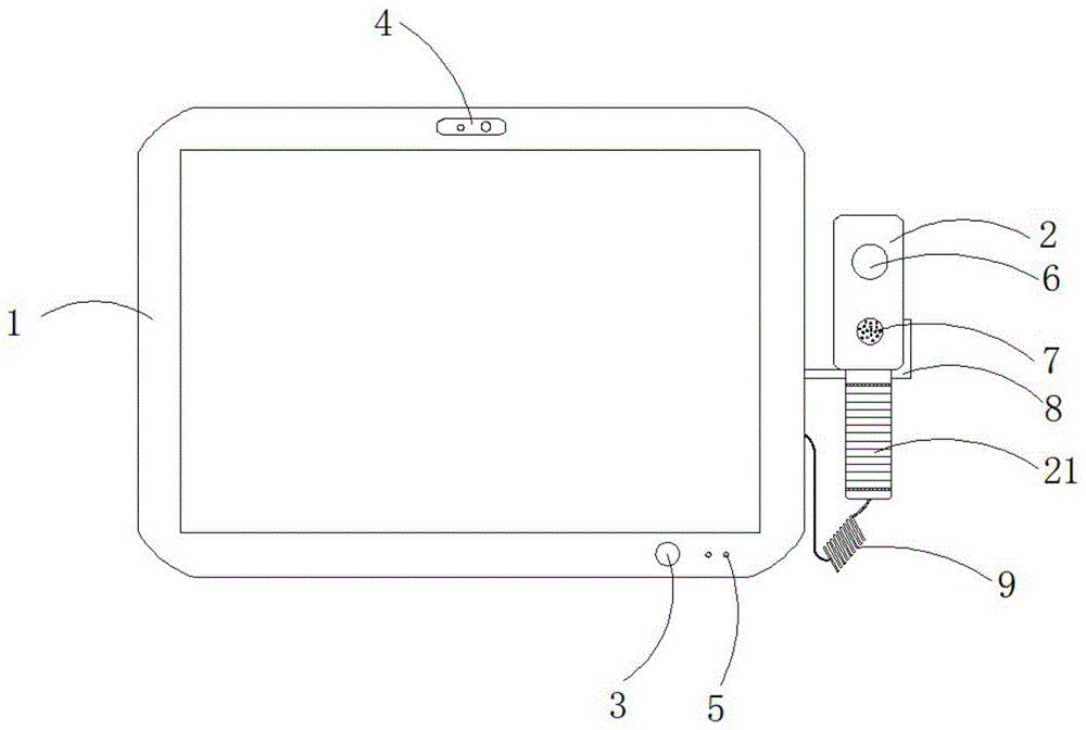 一种基于5G通讯的呼叫终端的制作方法