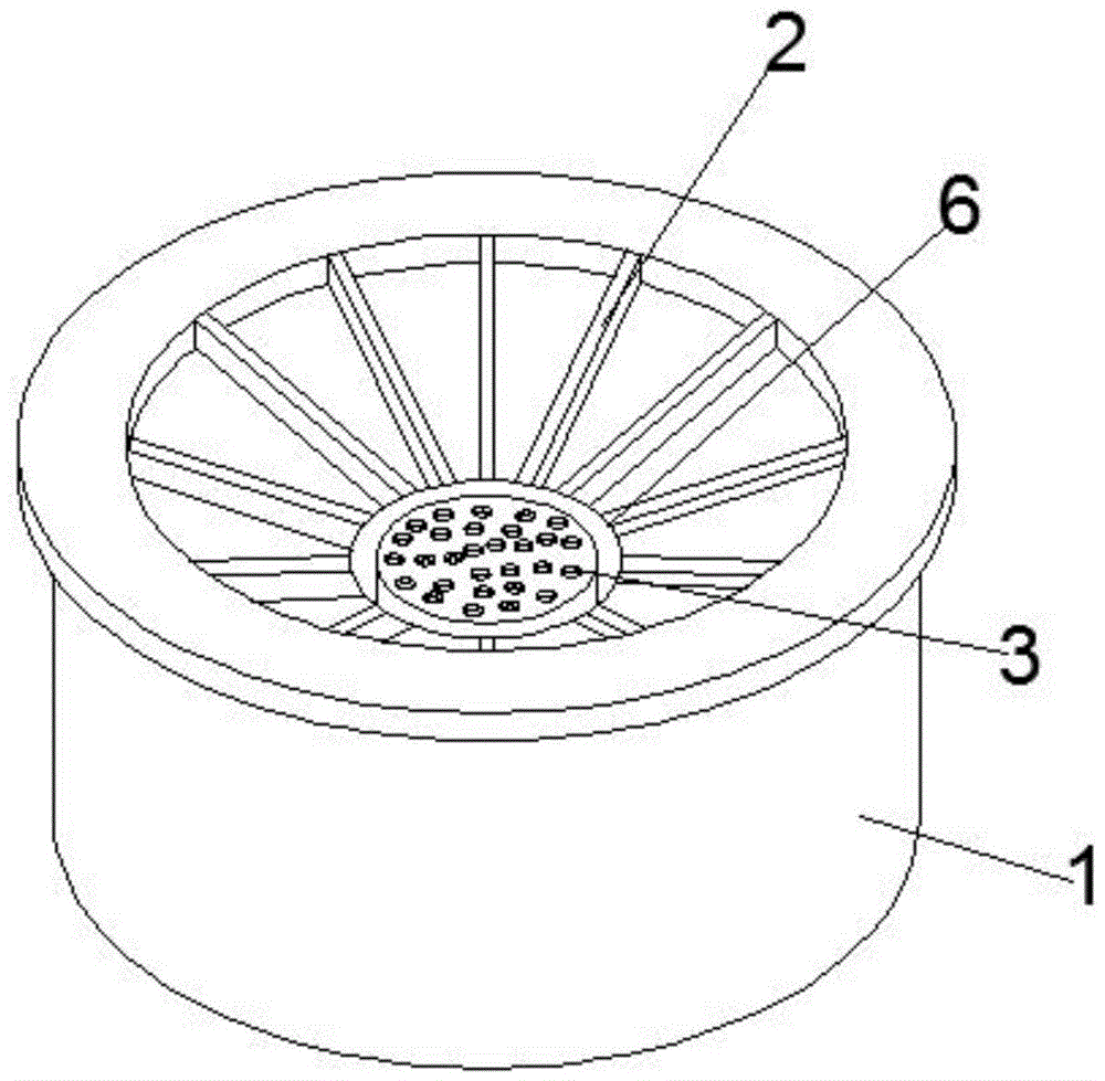 一种中餐灶炉头装配结构的制作方法