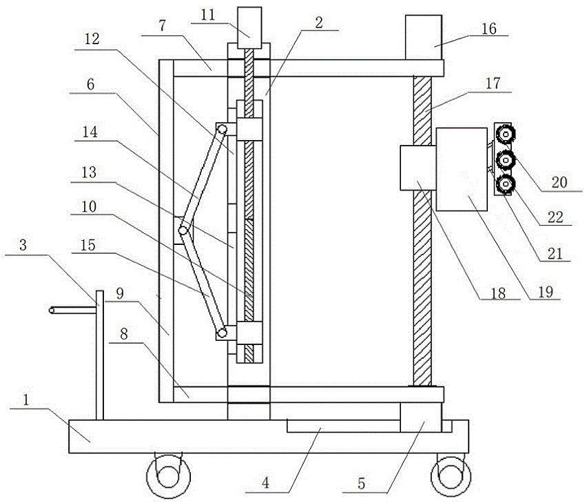 一种建筑施工用墙皮清除装置的制作方法