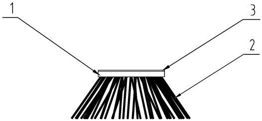 一种落叶扫刷的制作方法