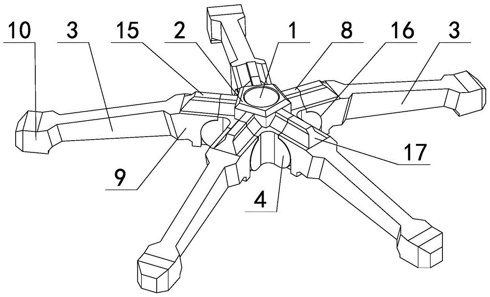 折叠式支撑座的制作方法