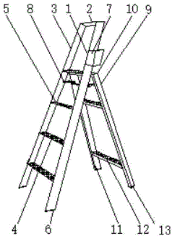 一种建筑用的施工防滑梯的制作方法