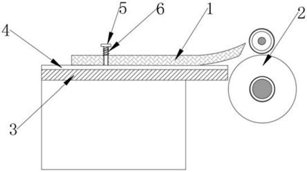 一种铝塑机泡眼PVC稳定运行防跳料装置的制作方法