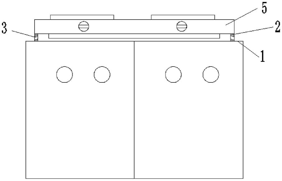 嵌入式灶具用安全支承垫的制作方法