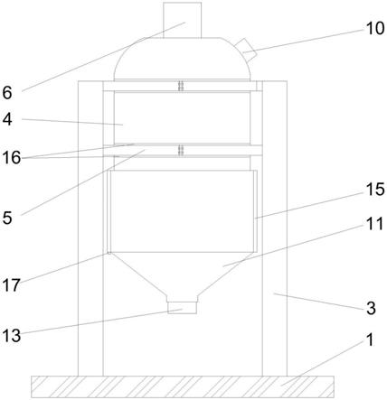 一种高阻隔力防护口罩聚合物反应装置的制作方法