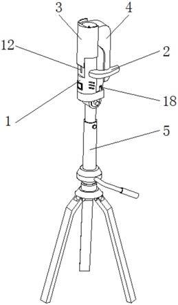 一种中央空调安装风道用顶板打孔装置的制作方法