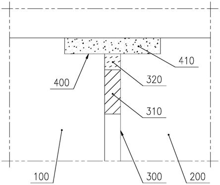 闸墩和束水墩间结构缝的修复结构的制作方法