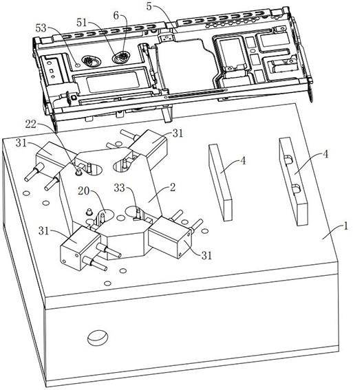 一种硬盘橡胶垫自动安装治具的制作方法