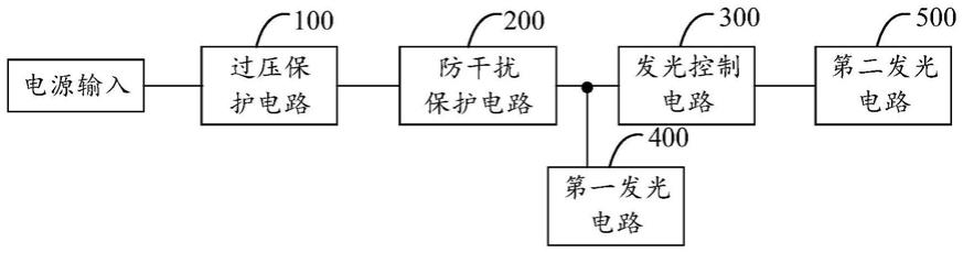 LED路灯保护电路及装置的制作方法