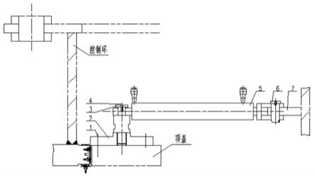一种立式水轮机导水机构开度试验通用装置的制作方法