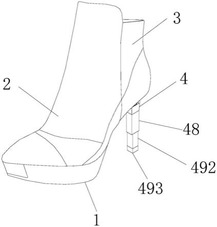 一种新型高跟皮革女靴的制作方法
