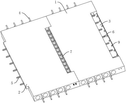一种应用于办公楼的组装式楼板连接结构的制作方法