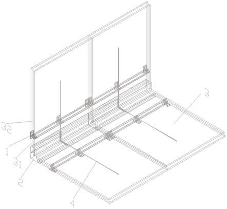 一种连接构件及运用该构件的木结构房屋用墙板的制作方法