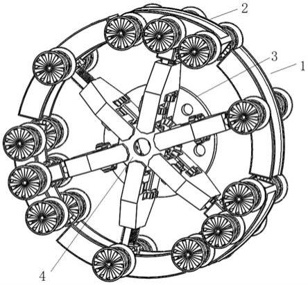 一种多路况两用变形车轮的制作方法