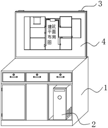 一种电气布线设计展示装置的制作方法