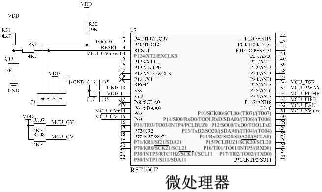 一种燃气壁挂炉的强电执行器件的控制电路的制作方法