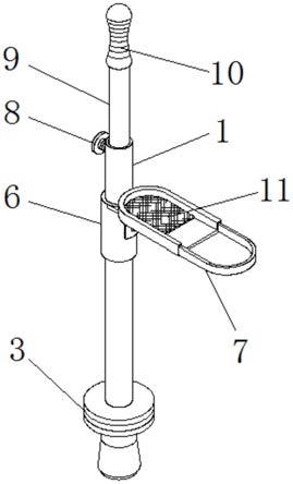 一种体育训练用高跷的制作方法