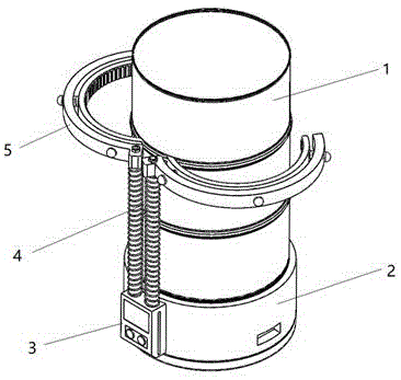 一种核废料桶减震运输装置的制作方法