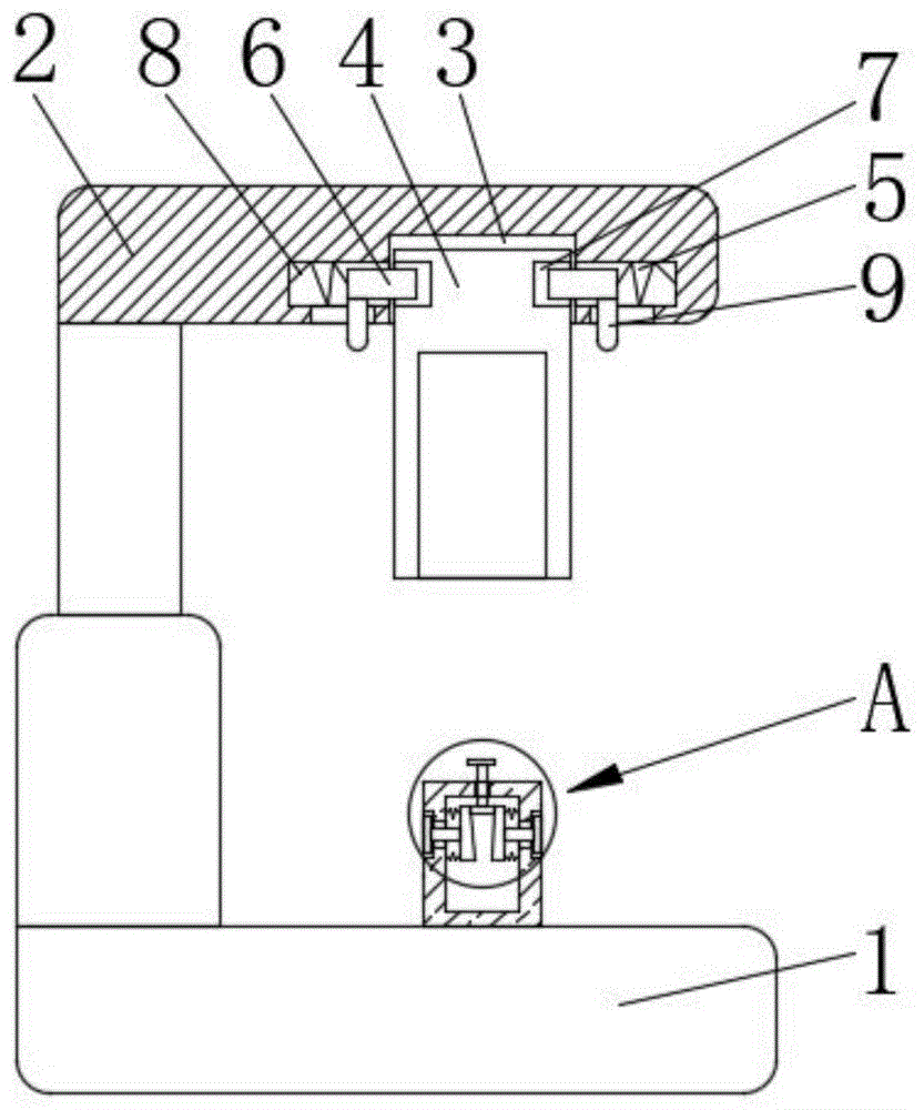 一种发动机风扇托架壳体总成衬套压装工模的制作方法
