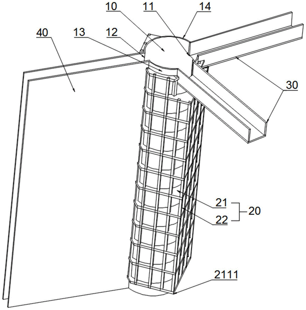 一种异形柱模板支撑体系的制作方法