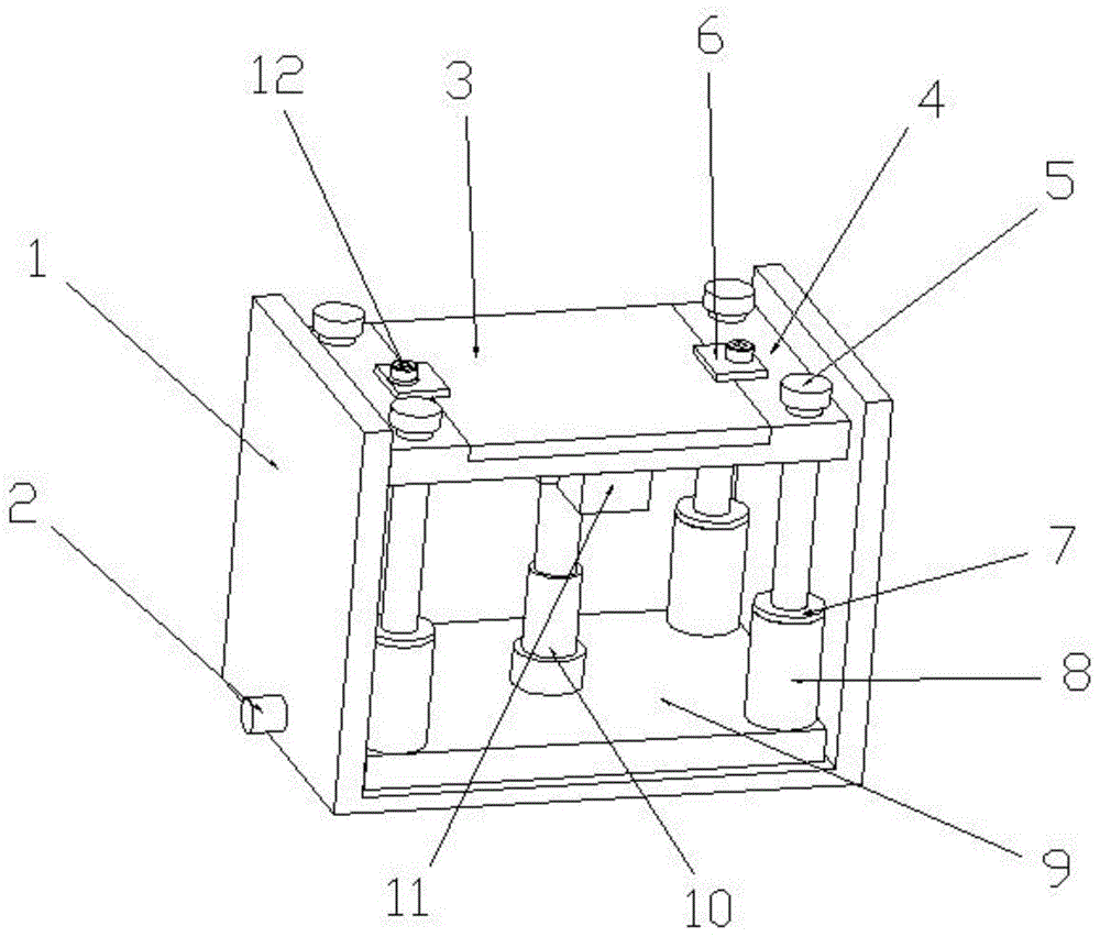 可升降型3D打印机载物装置的制作方法