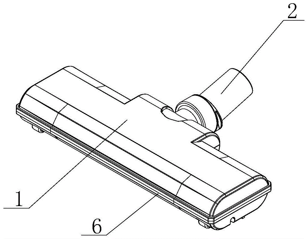 一种吸尘器的地刷组件的制作方法