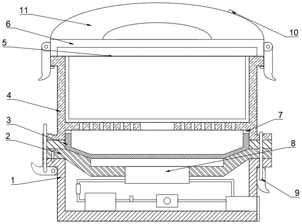 一种电热饭盒的加热结构的制作方法