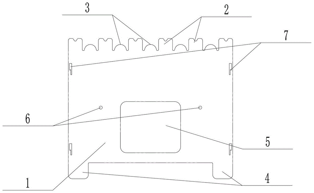 一种便携可拆卸炉具的制作方法