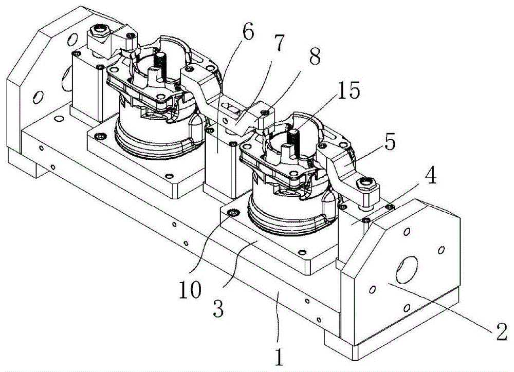 摩托车发动机缸体定位夹具的制作方法