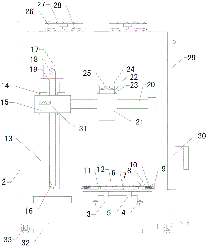 一种方便拆装的3D打印机的制作方法