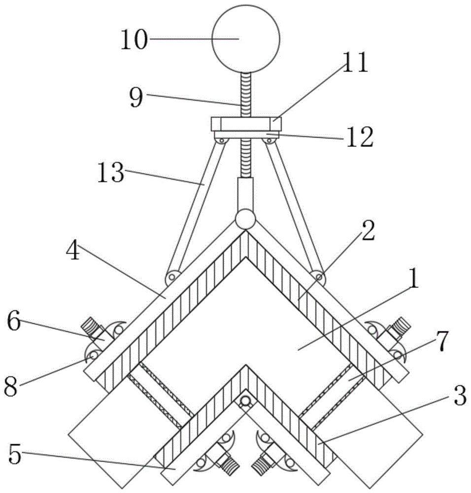 一种转角墙二次结构加固工具的制作方法