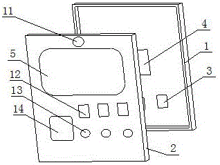 新型控制面板的制作方法