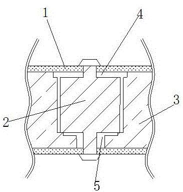 一种射频绝缘子垂直过渡连接的制作方法