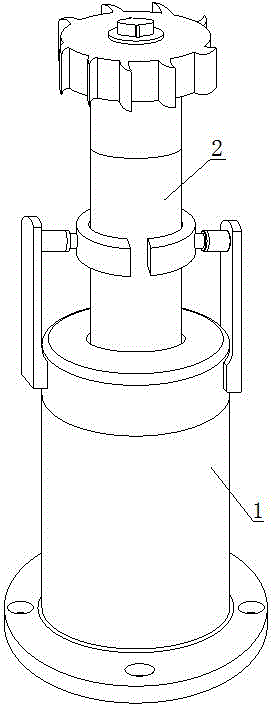 一种具有减震机构的高强度PCD-T型铣刀的制作方法