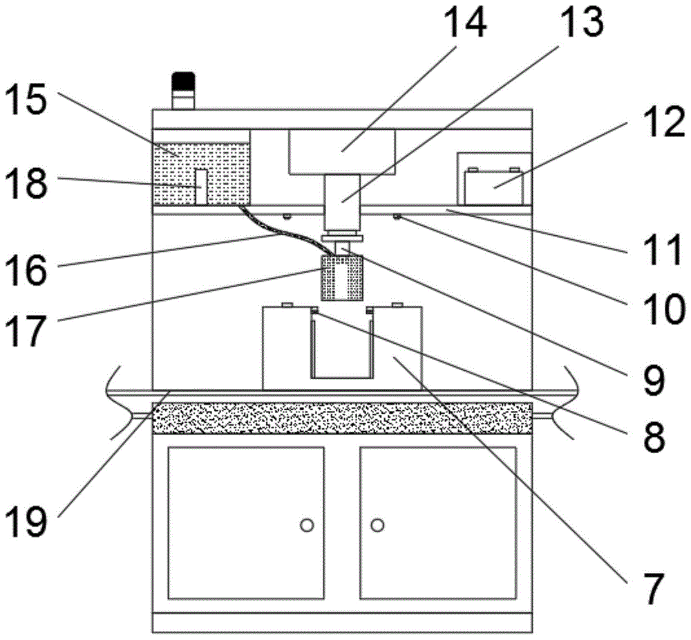 一种用于塑料罐体的快速定型设备的制作方法