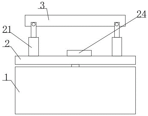 一种建筑防火墙板架立装置的制作方法