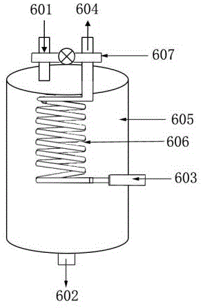 一种集成灶和热水器双温热源供热系统的制作方法