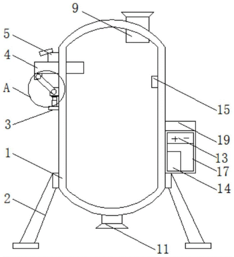 一种具有安全泄压结构的玉米浆发酵泵的制作方法