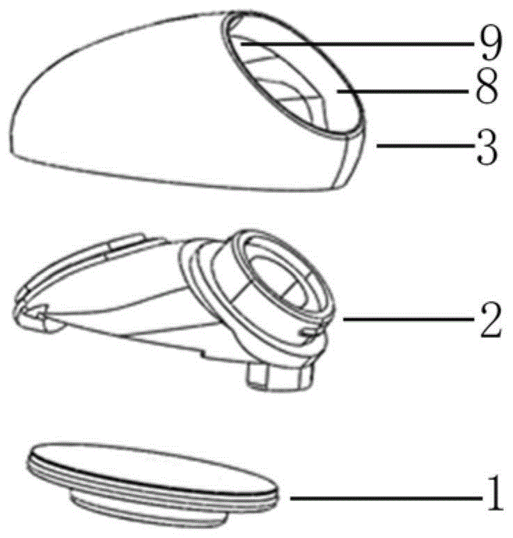 一种耳机喇叭的支架的制作方法