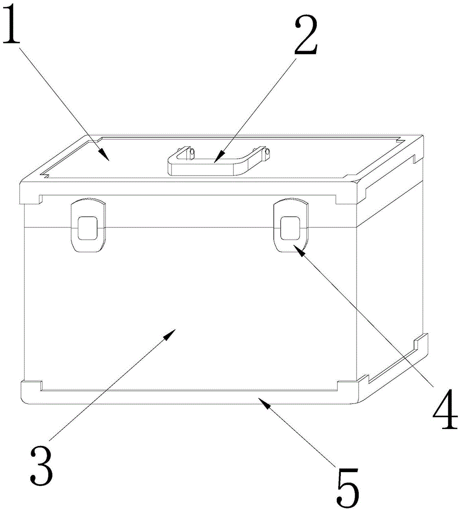 一种新型流量仪表包装盒的制作方法