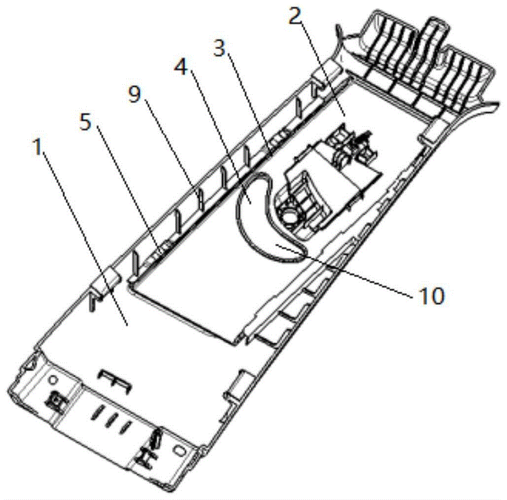 一种安全带滑板与B柱上护板的安装结构的制作方法