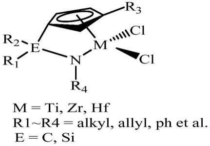 限制几何构型茂金属催化剂及其制备方法与应用与流程