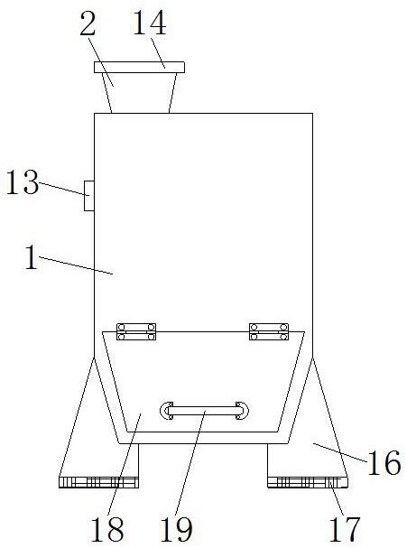 一种新材料玻璃的回收装置的制作方法